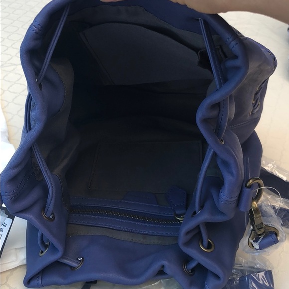 Joelle Hawkins by Treesje Blue Bucket Bag.16260 - Picture 5 of 6